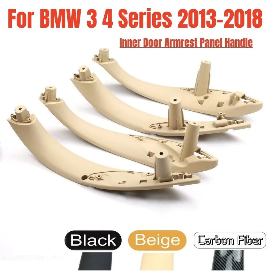 Punho de Abertura da Porta Interior com Acabamento para BMW Série 3 F30 Premium em PC e ABS