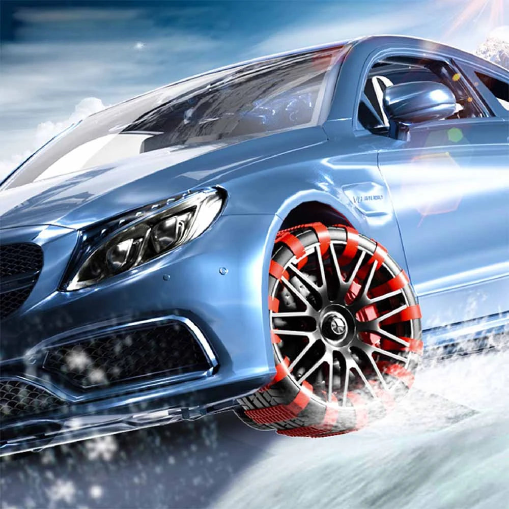 Car Tires Chains &ndash; Anti-Slip Design For Winter Safety