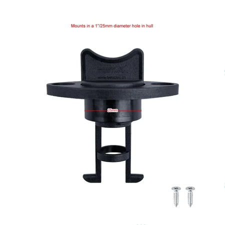 Boat Accessories Nylon 25mm 1 Inch Drain Hole Thread Drain Plugs Bung Socket Oval Garboard Yacht Fishing Kayak Canoe Marine Plug