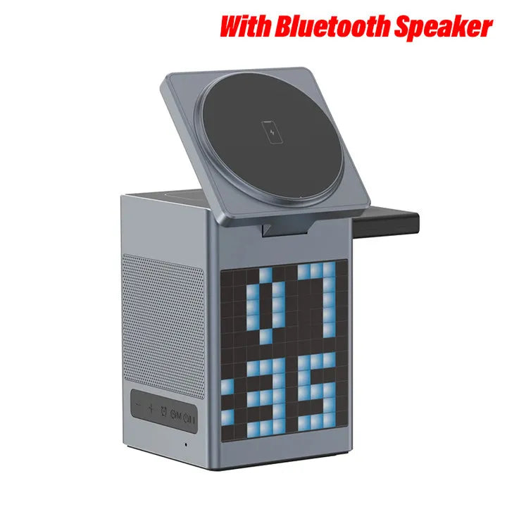 6 In 1 Magnetic Wireless Charger &ndash; Fast Wireless Charging With  Speaker