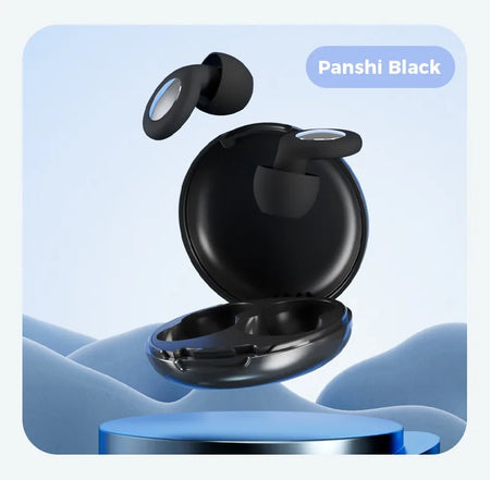 Quiet Ear Plugs for Sleeping - Super Soft Noise Reduction Reusable Hearing Protection black