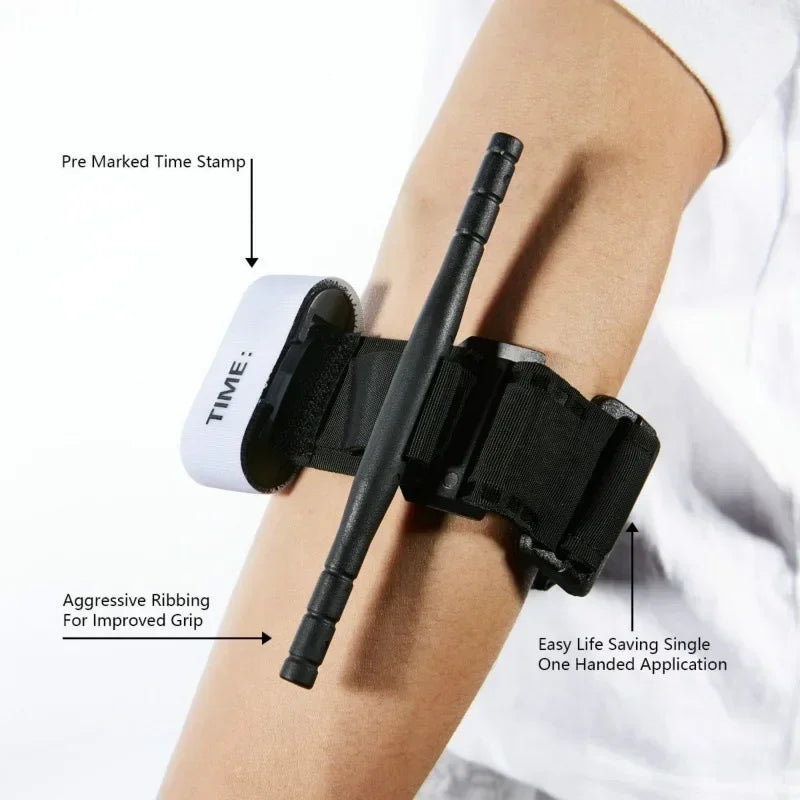 Tactical Emergency Tourniquet Survival Belt for Outdoor Adventures