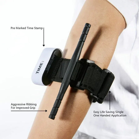 Tactical Emergency Tourniquet Survival Belt for Outdoor Adventures