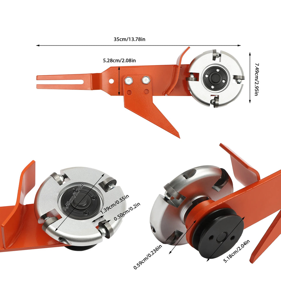 Приспособление для резьбы по дереву BY-73 с четырьмя лезвиями и корой