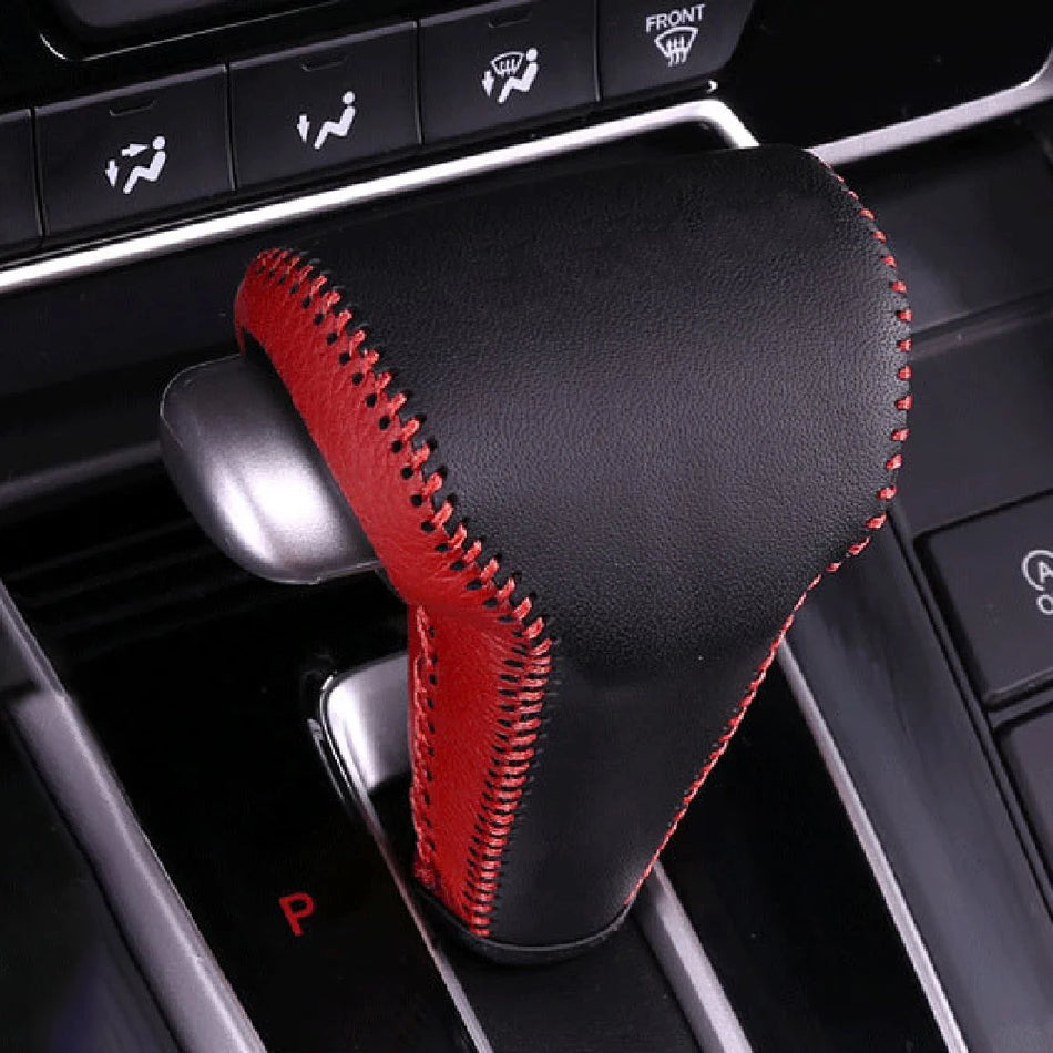 Copertura del pomello del cambio in pelle per Honda CR-V 2017-2021 LHD guida a sinistra aggiornamento interno