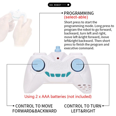 RC Robot with Gesture Control &amp; Sound Effects - Remote Controlled Toy
