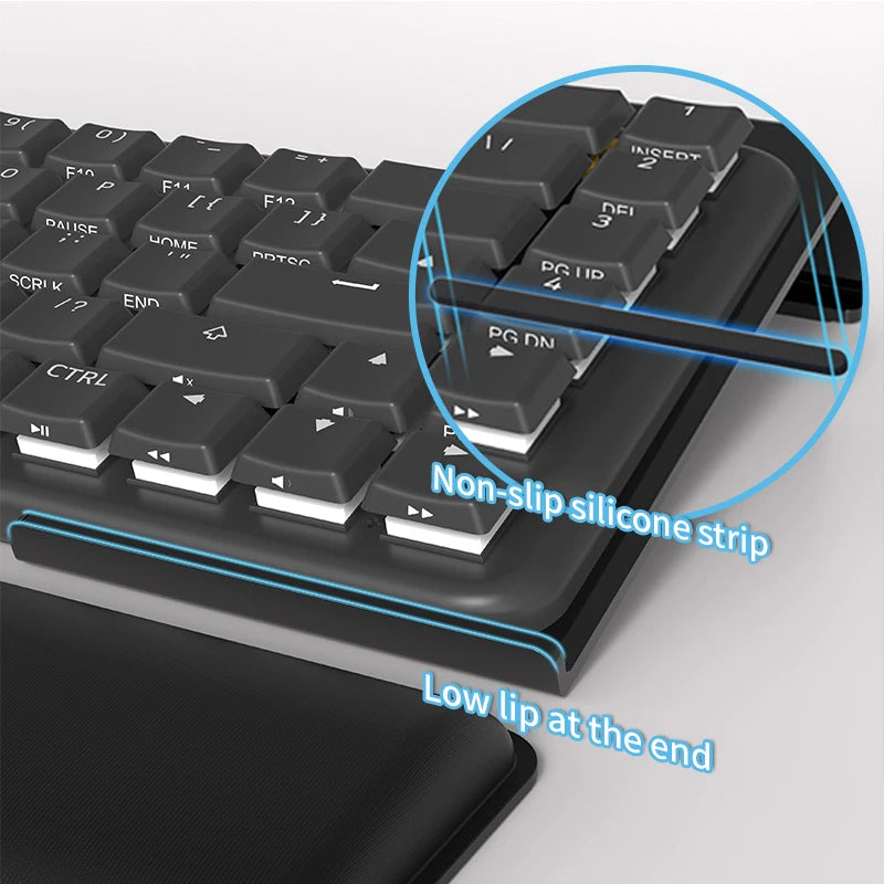 KWRS01 Acrylic Tilted Keyboard Holder &ndash; Ergonomic Rest