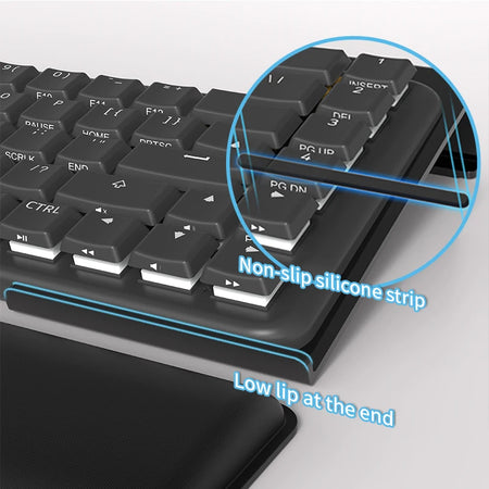 KWRS01 Acrylic Tilted Keyboard Holder &ndash; Ergonomic Rest