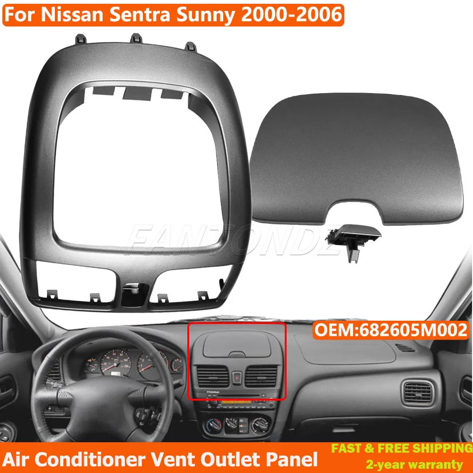 Air Conditioner Vent Outlet Panel For Nissan Sentra Sunny 2000-2006
