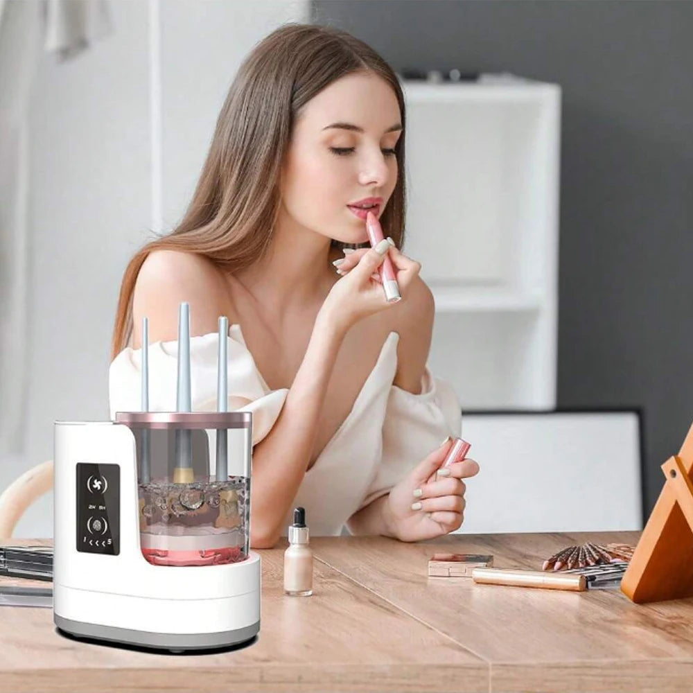 Valentines Day Gift Makeup Brush Cleaner &ndash; Effortless Clean