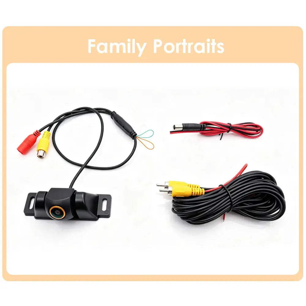 AHD 720P CCD Fisheye Car Reverse Camera 170° Wide Angle CVBS NTSC Switchable Front/Rear View Waterproof Vehicle Backup Parking by InterCyprus Trading Ltd