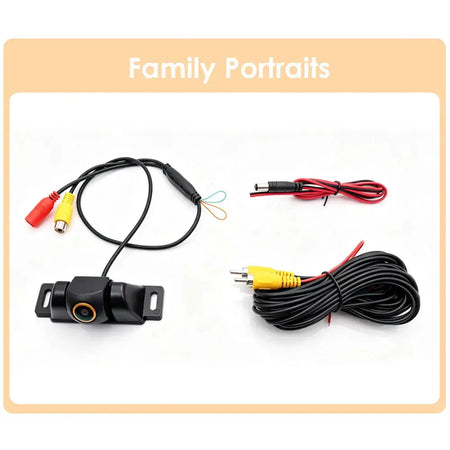 AHD 720P CCD Fisheye Car Reverse Camera 170° Wide Angle CVBS NTSC Switchable Front/Rear View Waterproof Vehicle Backup Parking by InterCyprus Trading Ltd
