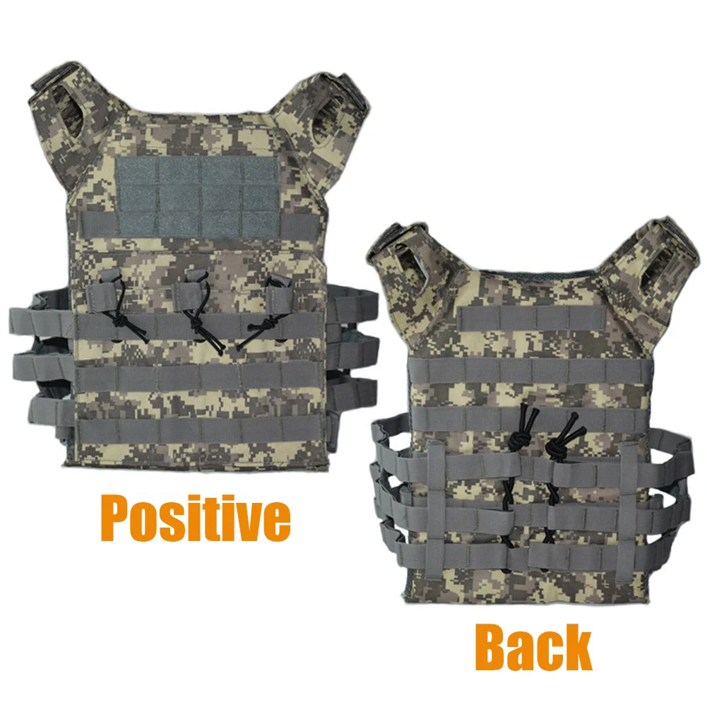 JPC Molle Plate Carrier &ndash; Lightweight Water Repellent Vest