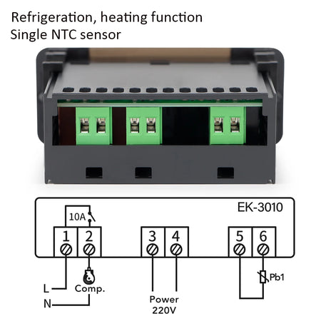 EK-3010 EK-3020 EK-3030 Thermostat &ndash; Precise Temperature EK-3010