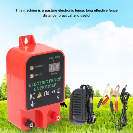 Livestock Pulse Controller Energizer &ndash; Large LCD Display