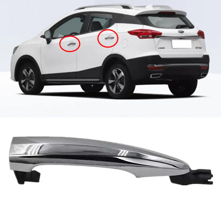 Outer Door Handle Cover for JAC J4 S3 6105130U8513 by InterCyprus Trading Ltd