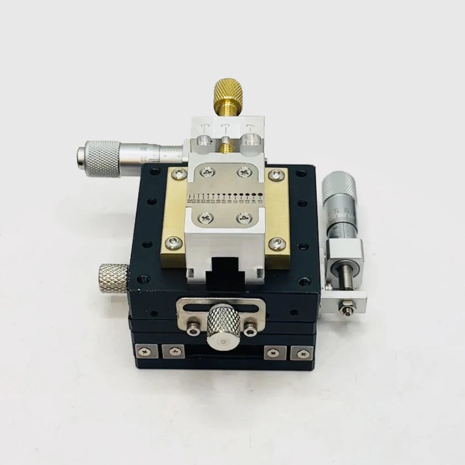 Микрофиксатор для ремонта часов с алюминиевым тисками и плоскогубцами с плоскими губками