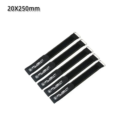 5pcs IFlight 20mm 15mm Width 500mm 400mm 300mm 250mm 200mm Length Microfiber Battery Strap Non-slip Belt for FPV by InterCyprus Trading Ltd