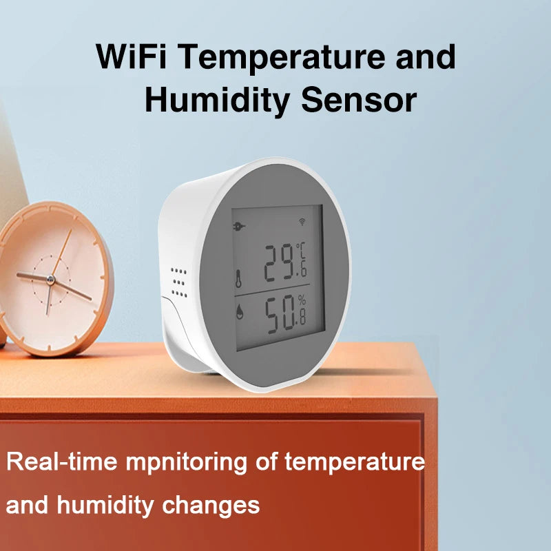 WKD-TH05 &ndash; USB Powered WiFi Temperature Sensor With LCD