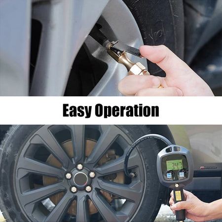Tire Pressure Gauge Digital Display 0-18Kg/cm2 &ndash; Precise