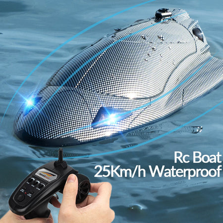 RC Boat High Speed Racing Ship 25KmH - Waterproof Speedboat