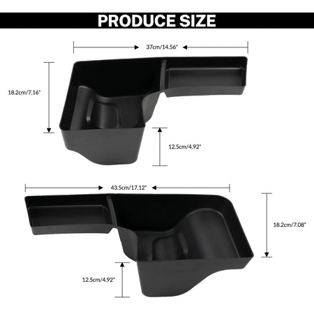 Car Trunk Organizer Rear Back Seat Cargo Storage Box Tray Bin Container Kit For Jeep Wrangler JL 2018 2019 2020 2021 2022 2023 by InterCyprus Trading Ltd