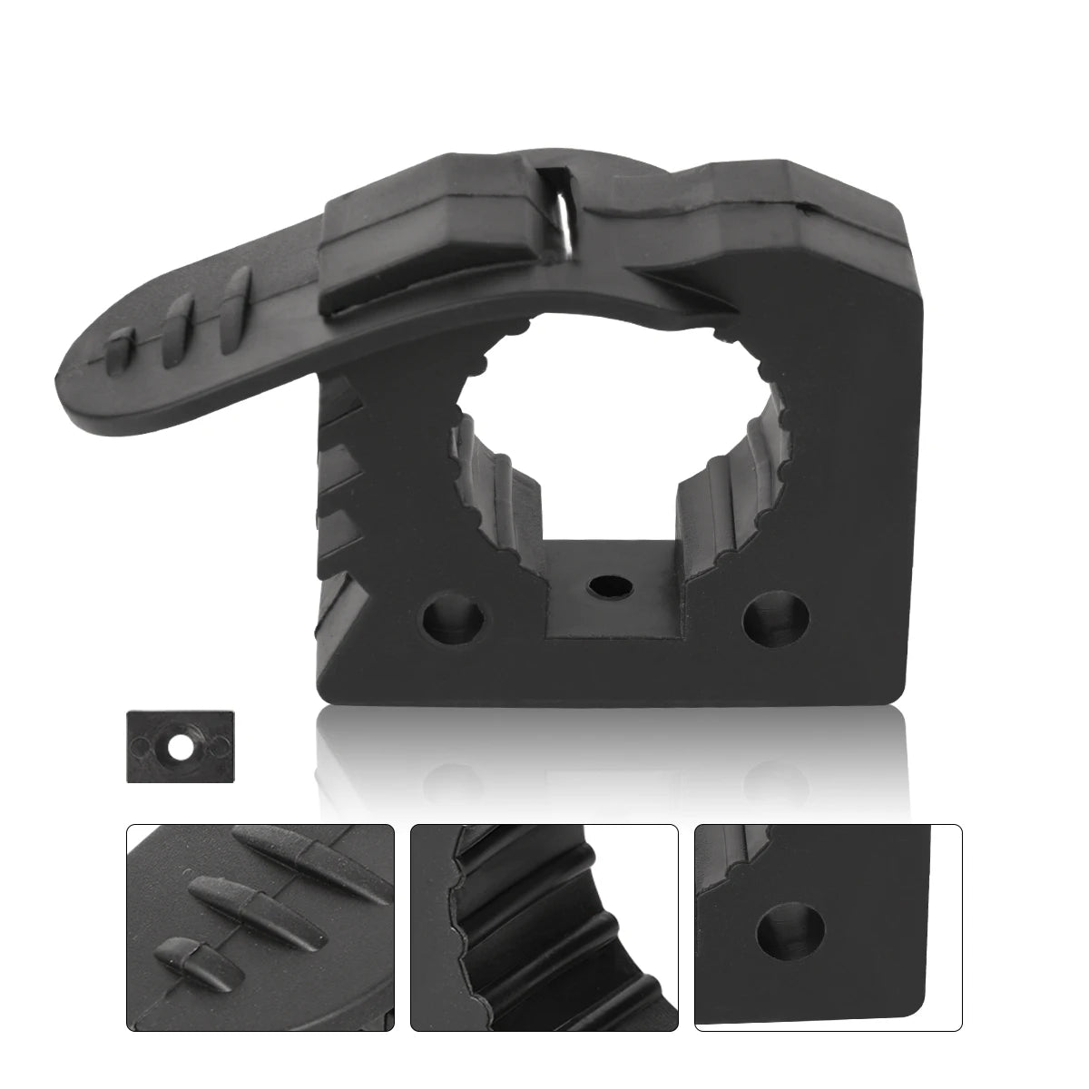 Shovel Mount For Roof Rack &ndash; Rubber Clamp Mounting Kit