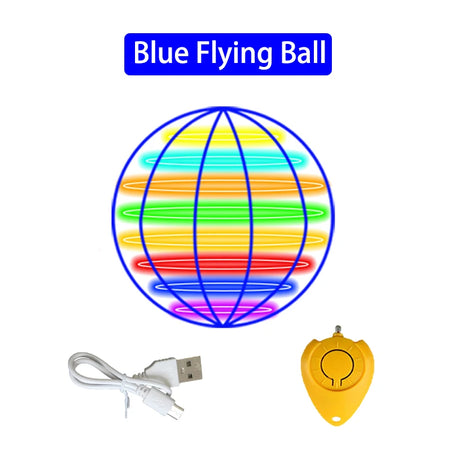 Flying Orb Ball &ndash; Cosmic Galaxy Design Blue / OneSize