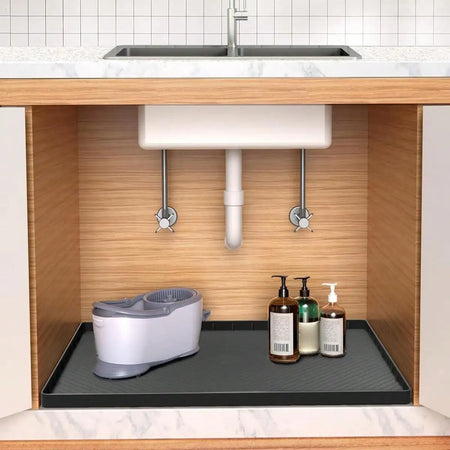 Leeseph Under Sink Silicone Mat &ndash; Waterproof Leakproof Mat