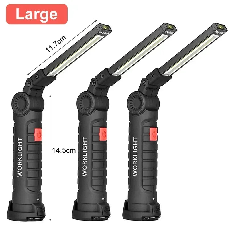 1-6PC Work Light &ndash; 360 Degree Rotating Hands Free Lighting 3PCS large
