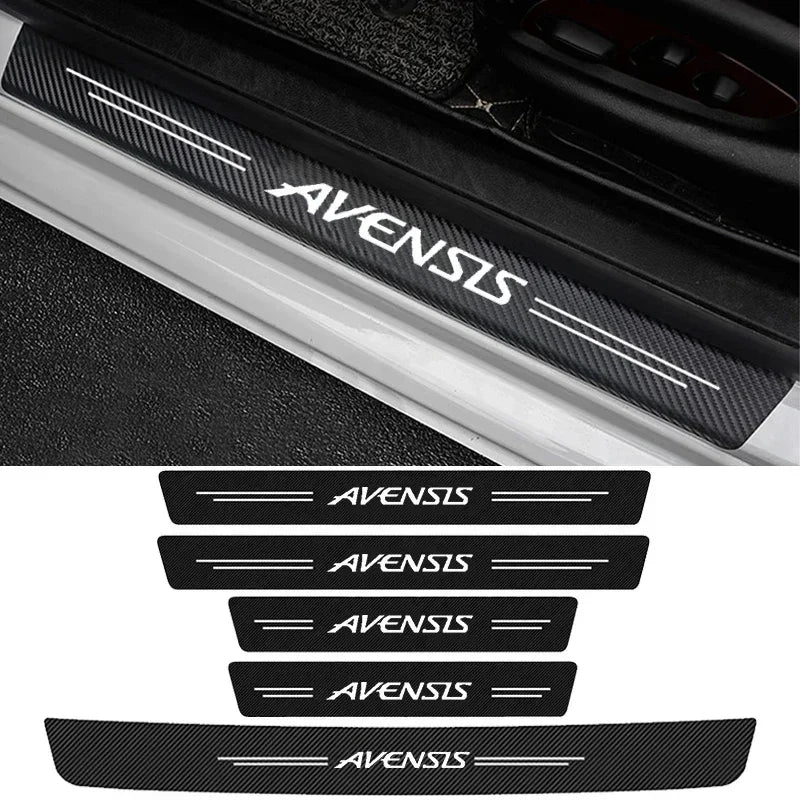 Automobilio durų slenksčio apsaugas Avensis T22 T25 T27 Anti Scratch