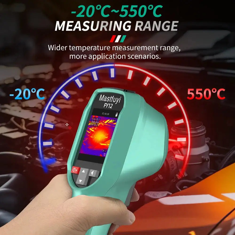 MASTFUYI FY12 Handheld Thermal Imager -20 To 500 C Noncontact