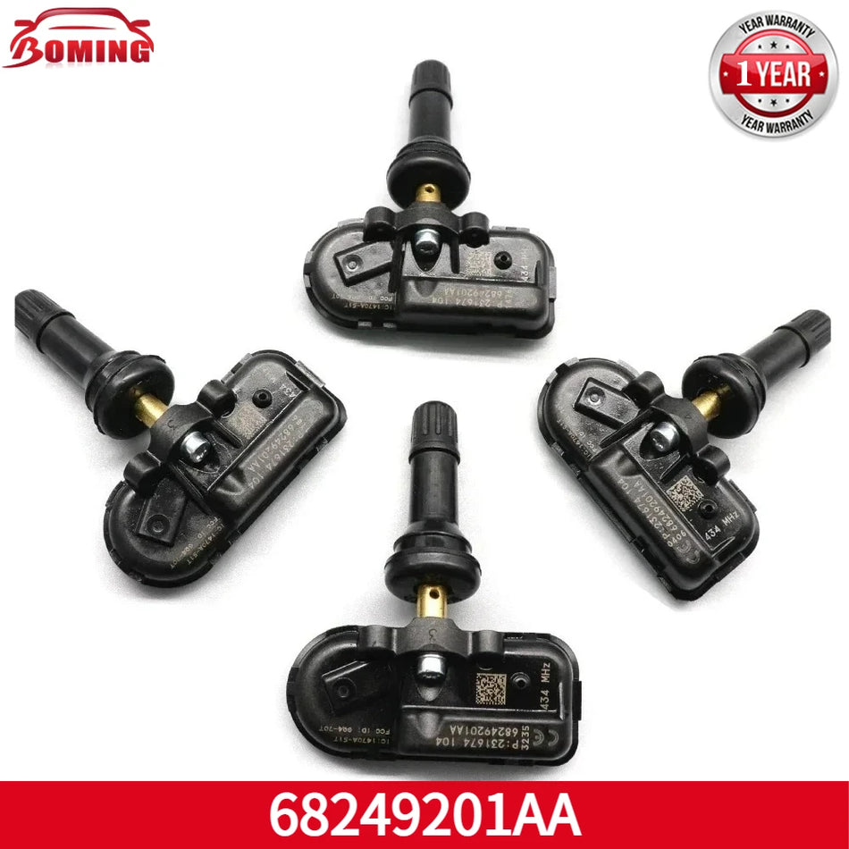 TPMS riepu spiediena sensora uzraudzības sistēma Jeep Cherokee RAM 1500/2500/3500