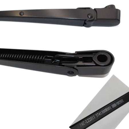Front Wiper Arm And Blade Set With Rubber For JAC Sunray 3741200R001 by InterCyprus Trading Ltd