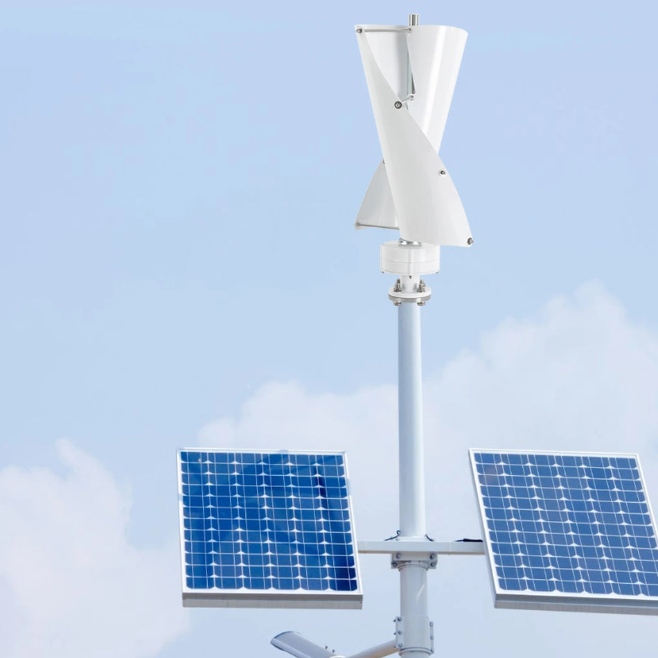 100W Windturbine - Niedriges Geräusch 12V/24V Heimstromsystem