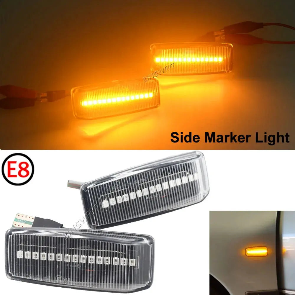 For Mercedes For Benz W201 W202 W124 W140 R129 Led Dynamic Turn Signal Light Side Fender Marker Sequential Blinker Lamp by InterCyprus Trading Ltd