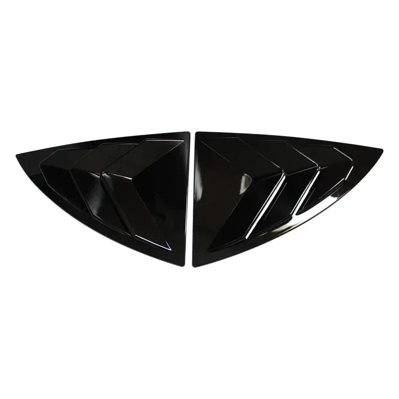 For Tesla Model Y 2019-2023 Rear Side Blind Window Rear Triangle Window Spoiler Louver Shutter Cover Accessories by InterCyprus Trading Ltd