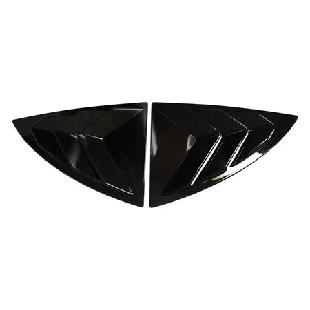For Tesla Model Y 2019-2023 Rear Side Blind Window Rear Triangle Window Spoiler Louver Shutter Cover Accessories by InterCyprus Trading Ltd