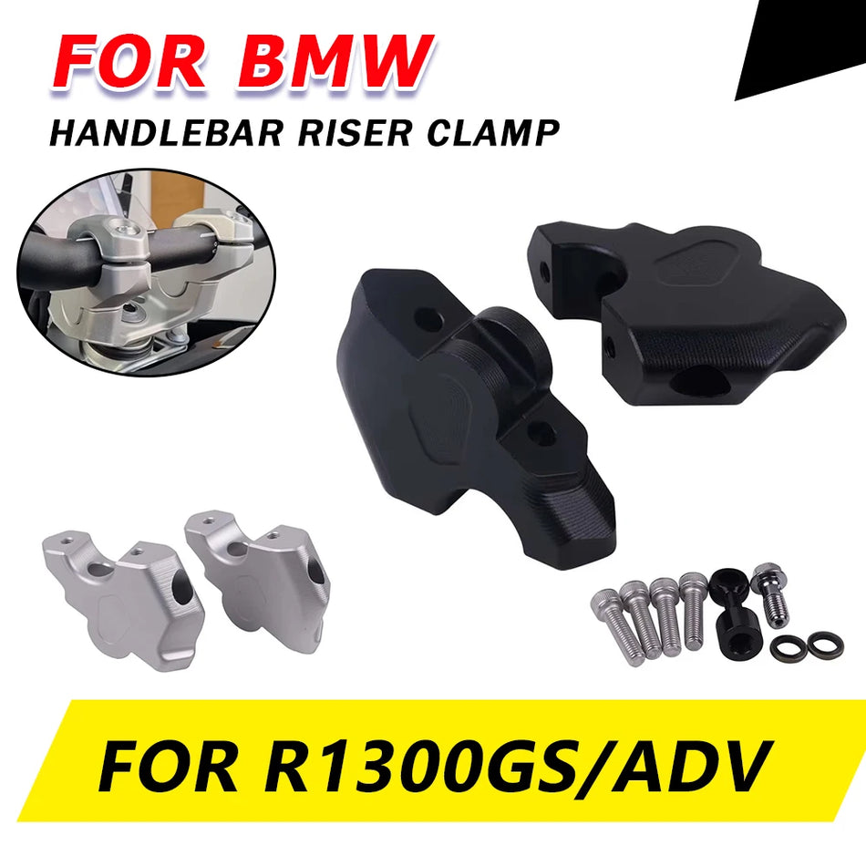 Supporto rialzatore manubrio BMW R1300GS in alluminio