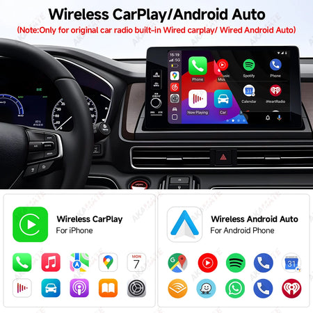2in1 Mini Wireless CarPlay Adapter &ndash; Wireless Android Auto
