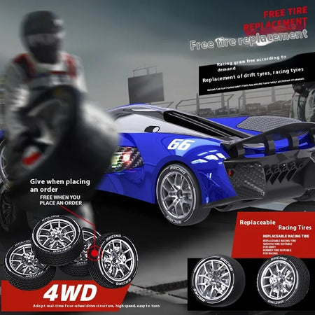 High Speed RC Drift Vehicle &ndash; 4WD Racing Car Gift For Boys