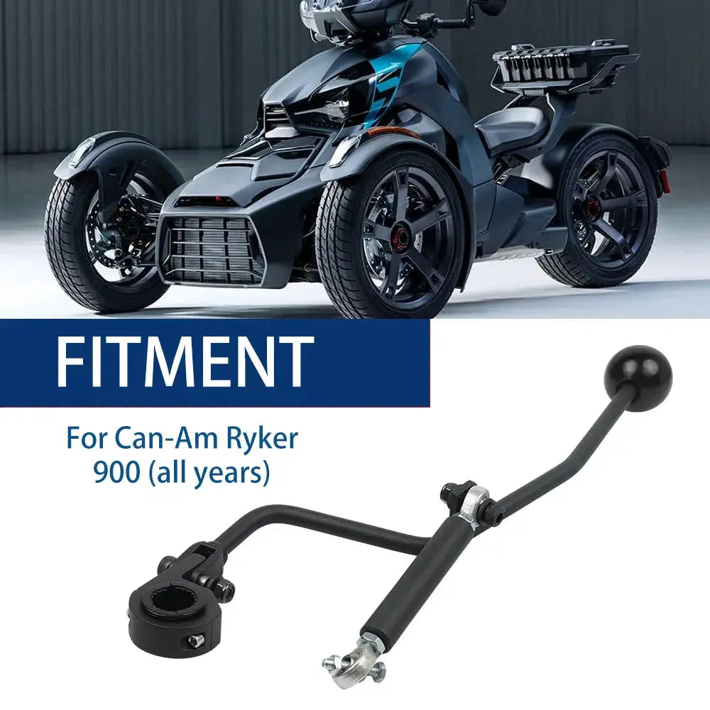 Hand Shifter for Can-Am Ryker 600 900 2019-2025 Models Forward/Reverse Shifter Kit Black Gear Shift Assembly by InterCyprus Trading Ltd