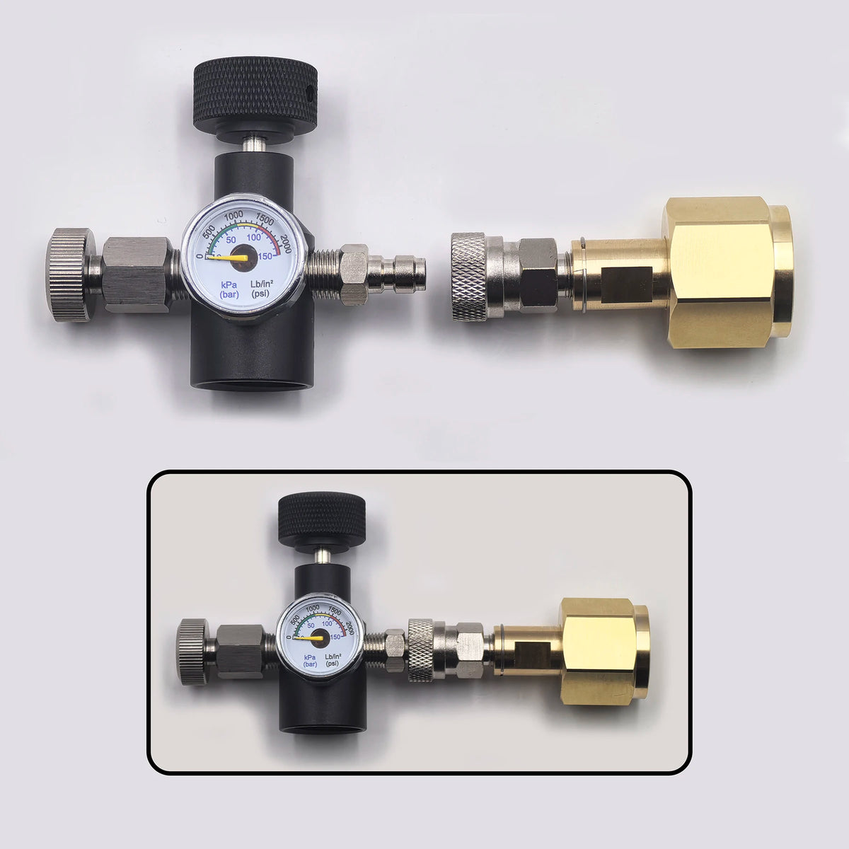 New Sparking Soda Water Maker CO2 Refill Adapter &ndash; Food Safe