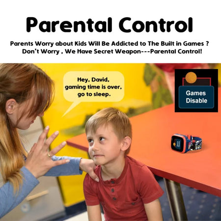 Kids Game Smart Watch &ndash; 11 Games Dual Camera 1.44 IPS