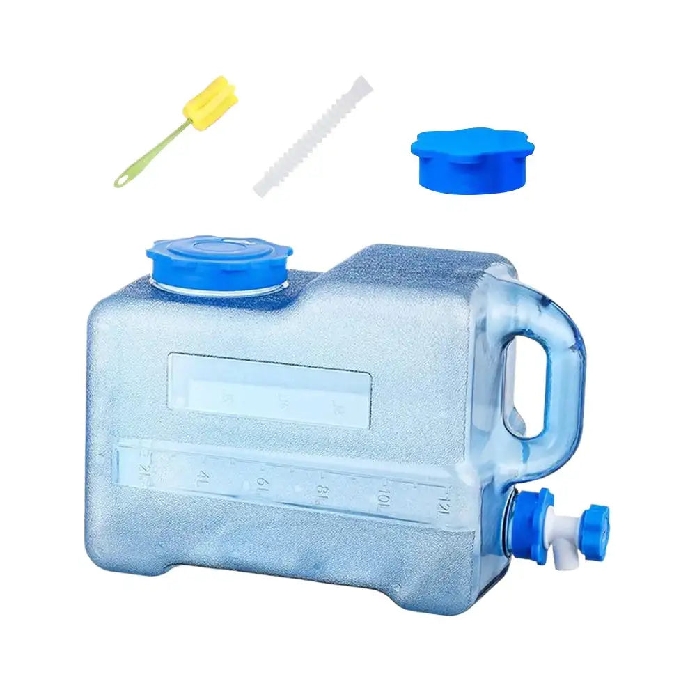 26L Outdoor Camping Water Container With Faucet For Hiking 12L