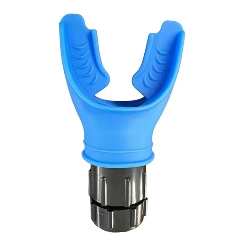 Breathing Trainer Mouthpiece - Adjustable Deep Respiratory Blue / CHINA
