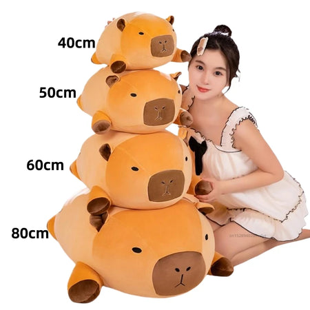 Capybara Super Soft Plush Doll Cushion 40-80cm