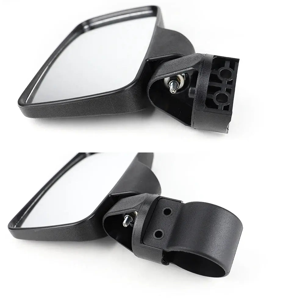 Side Mirror Compatible with Most UTVs with 1.75"/2" Coiled Tubing for Can-AM Maverick for Kawasaki for Honda Pioneer UTV ATV by InterCyprus Trading Ltd