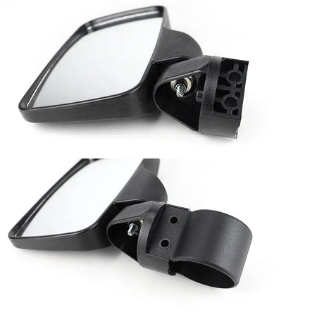 Side Mirror Compatible with Most UTVs with 1.75"/2" Coiled Tubing for Can-AM Maverick for Kawasaki for Honda Pioneer UTV ATV by InterCyprus Trading Ltd