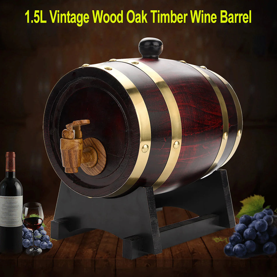 Oak Barrel Vintage Wood &ndash; Eco-Friendly Aging for Beer